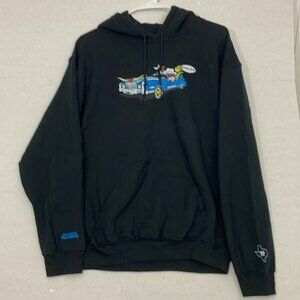 Chance The Rapper JMBLYA Hoodie NWOT, Kangaroo Pocket "So Many Shrimp" Black Med